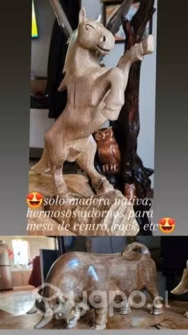Artesania madera nativa