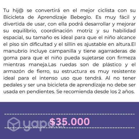 Bicicleta aprendizaje - Imagen 2