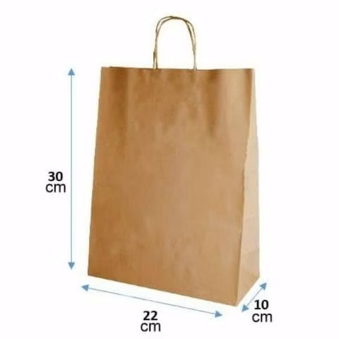 Bolsas papel kraft / colores