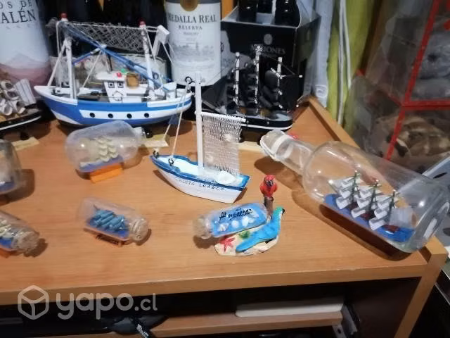 Hermoso barco pesquero para coleccionistas