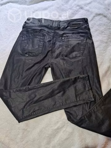 Pantalon eco cuero marca jjo talla 44 - Imagen 3