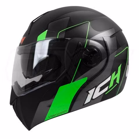Casco moto ich 3110 abatible maced vd.n sun visor