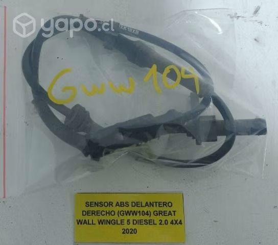 Sensor ABS Delantero Derecho (GWW104) Great Wall