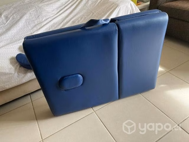 Camilla de masajes plegable de 4 secciones