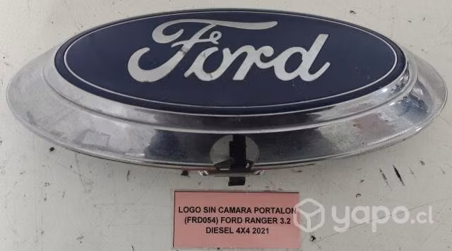 Logo Sin camara Portalon (FRD054) Ford Ranger