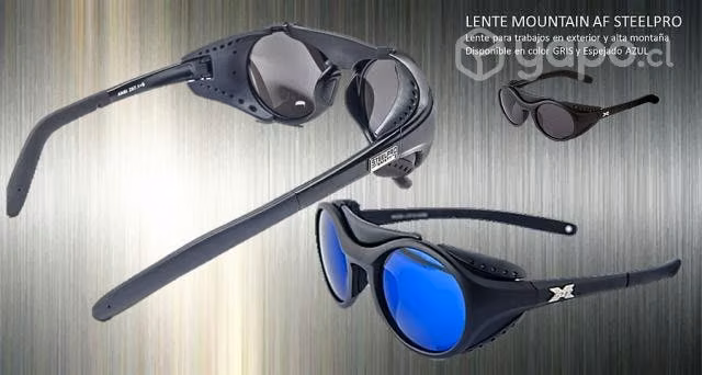 Lentes Mountain Azul Steelpro