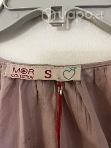 Blusa No Elástica Marca Mor Talla S Palo Rosa - Imagen 3