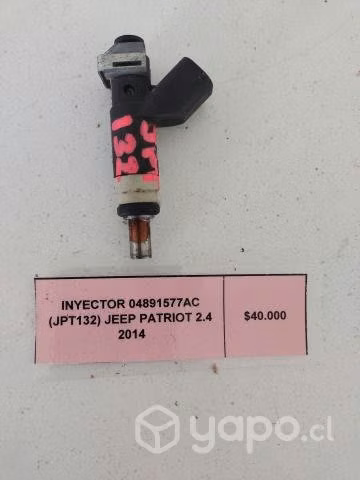Inyector 04891577AC (JPT132) Jeep Patriot 2.4 2014