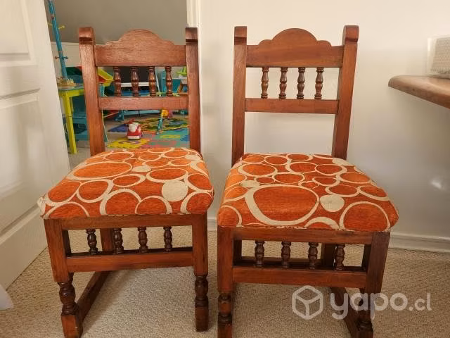 6 sillas de comedor