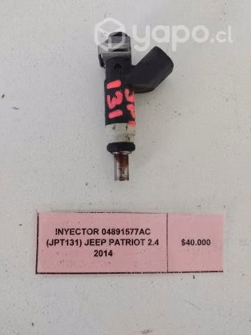 Inyector 04891577AC (JPT131) Jeep Patriot 2.4 2014