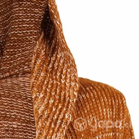 Chaleco XL Trenzado Naranjo Largo Modelo 6117 - Imagen 3