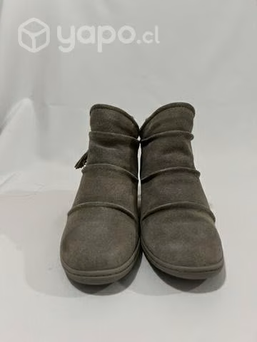 Botín Cuero Taco Chino Escondido Skechers 38.5 - Imagen 3