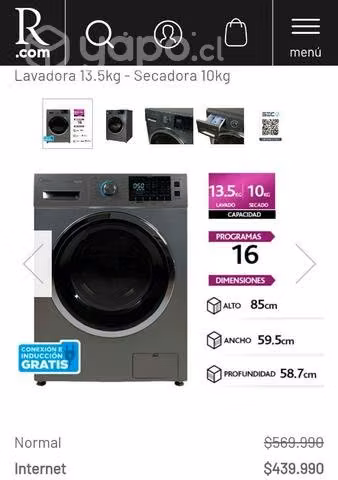 Lavadora/ Secadora Midea