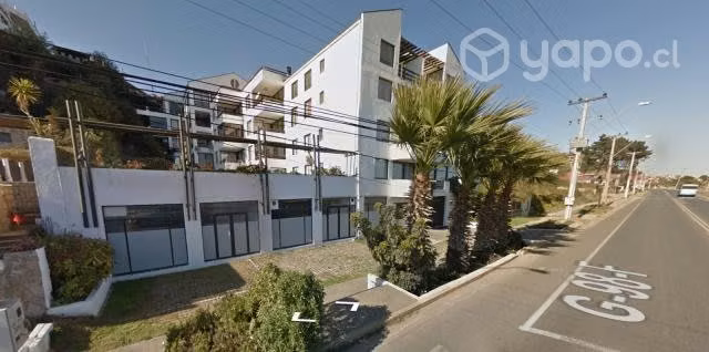 Departamento primera línea, frente al mar. Quisco