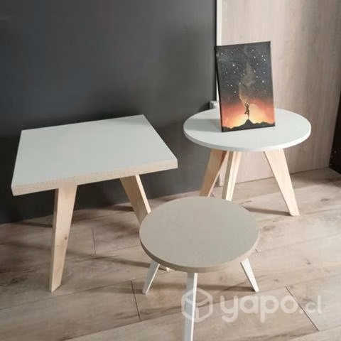 Mesas estilo nordicas