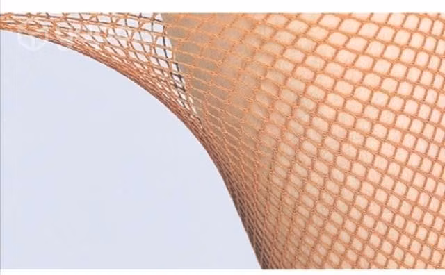 Panty para Baile, malla red, color Piel