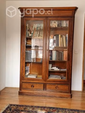 Fino librero antiguo de madera - Imagen 5
