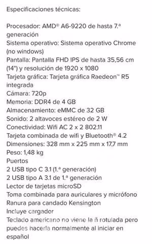 Chromebook Lenovo - Imagen 6