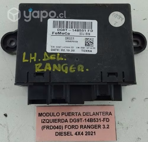 Modulo Puerta Delantera Izq (FRD040) Ford Ranger