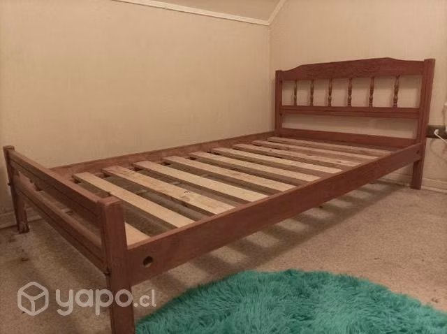 Marquesa madera 1½ plaza + regalo lámpara infantil