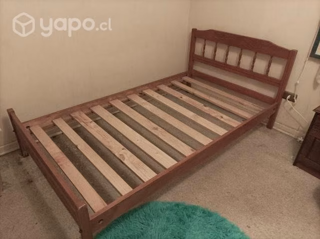 Marquesa madera 1½ plaza + regalo lámpara infantil