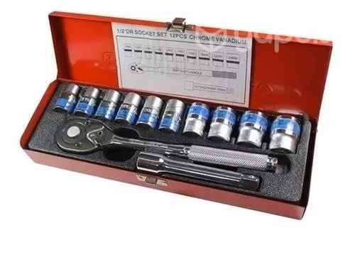 Set Juego 12 Pcs Dados Herramientas 1/2 Chicharra