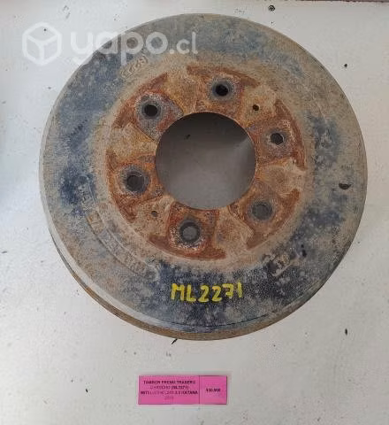 Tambor Freno Tra der (ML2271) Mitsubishi L200 2018
