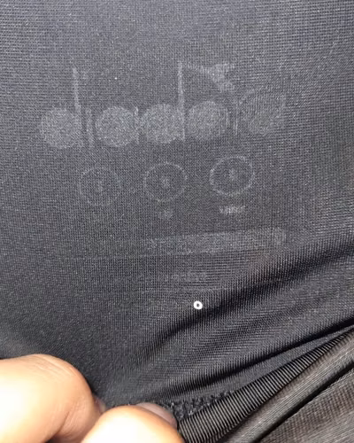 Calzas deportivas Negras/Reflectantes Diadora S - Imagen 2