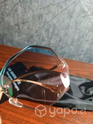 Lentes de sol rosados con celeste - Imagen 2