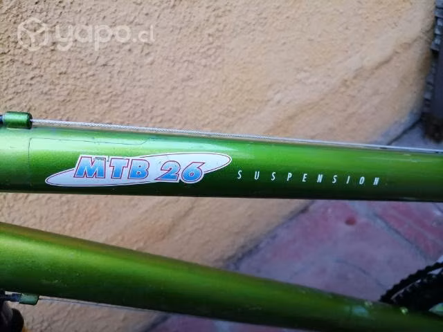 Bicicleta MTB26 Doble suspensión Retiro Pte alto