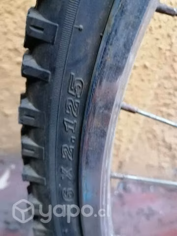 Bicicleta MTB26 Doble suspensión Retiro Pte alto