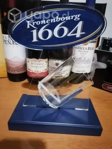 Adorno publicitario cerveza kronenbourg 1664