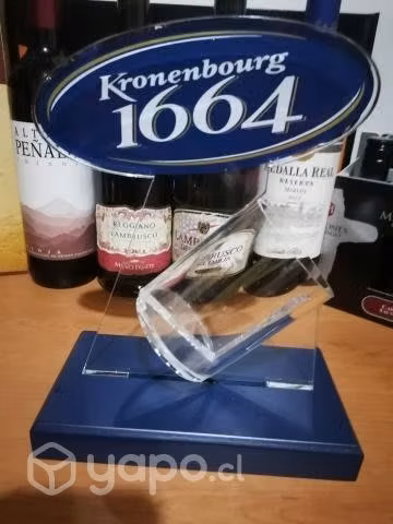 Adorno publicitario cerveza kronenbourg 1664