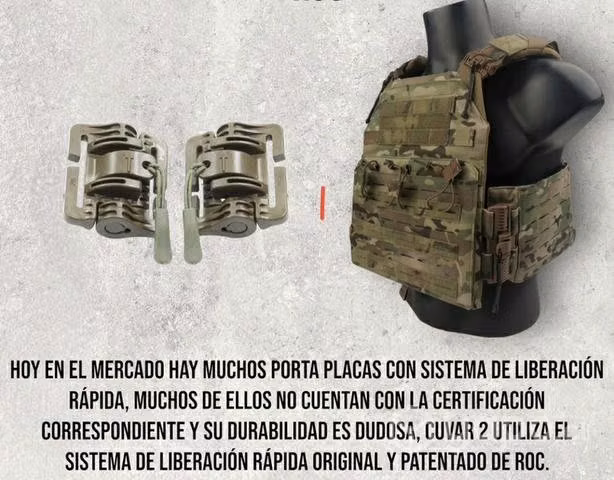 Chaleco porta placas