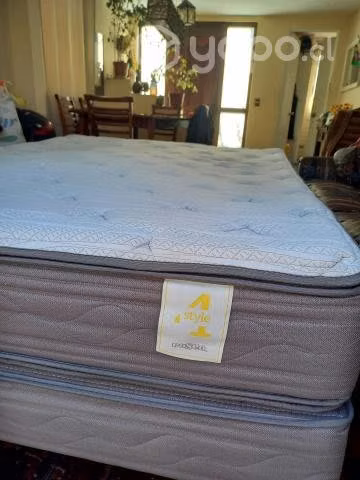 Cama matrimonial ROSEN 2 plazas