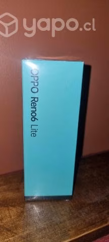 Celular oppo Reno 6 lite nuevo sellado con boleta