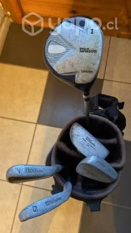 Conjunto de palos de golf como nuevos