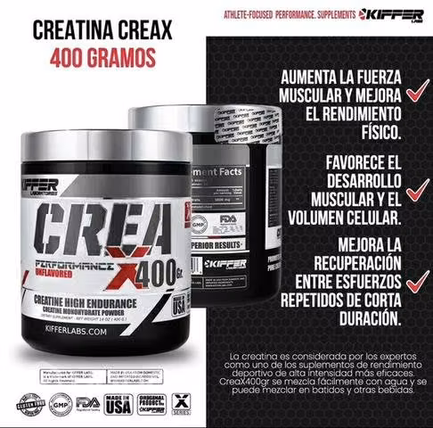 Creatina Crea X Performance 400 Grs Kiffer