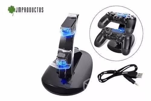 Set Audifono Microfono Ps4 + Cargador Joystick + E
