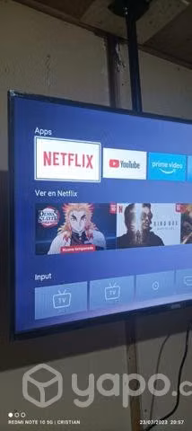 Smart tv 40 pulgadas con soporte