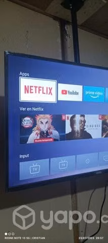 Smart tv 40 pulgadas con soporte