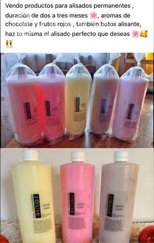 PRODUCTOS CAPILARES (keratina alisante)