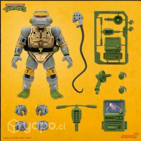 Super 7 Tmnt Metalhead Tortugas Ninja