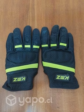Guantes Moto KMZ cuero