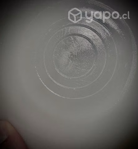 Seis tazas té cristalería chile