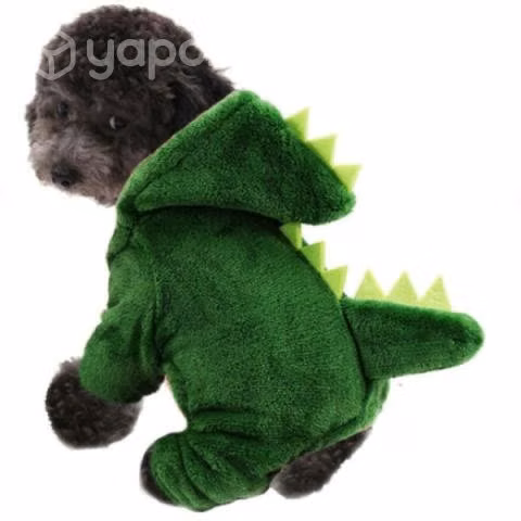 Traje dinosaurio mascotas pijama disfraz