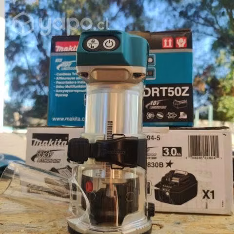 Fresadora Makita DRT50Z NUEVA, INCLUYE CARGADOR