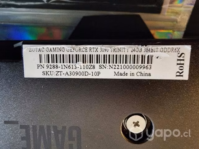 Zotac Gaming GeForce RTX 3090 Trinity OC 24GB - Imagen 4