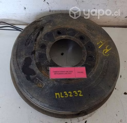 Tambor Freno (ML3232) Mitsubishi L200 2017