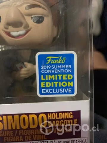 FUNKO POP QUASIMODO(holding Gargoyle)#574 - Imagen 4